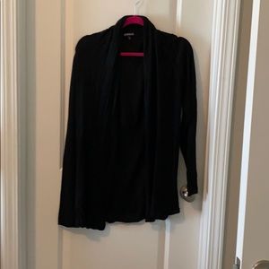 Black cardigan